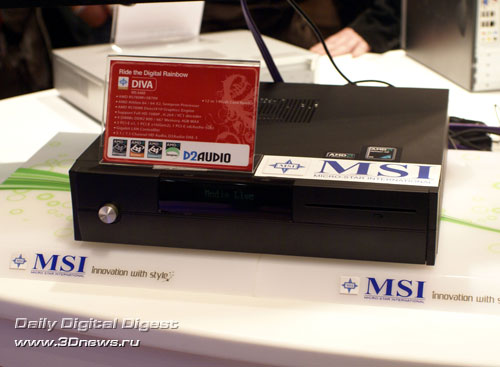 CeBIT 2008:   MSI    