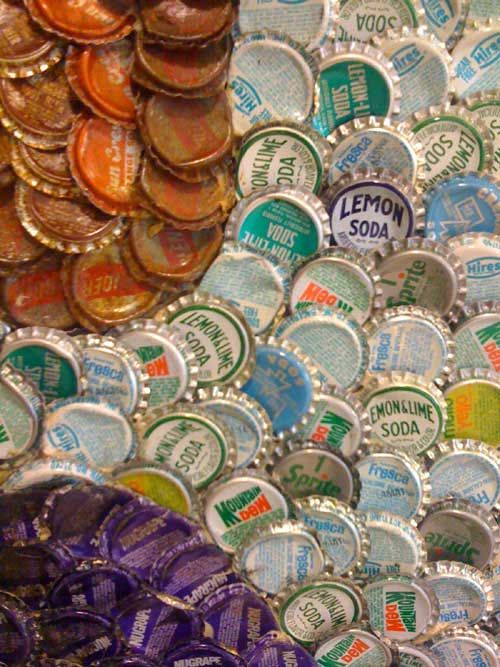 Bottle Cap Art:    !!