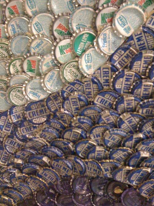 Bottle Cap Art:    !!