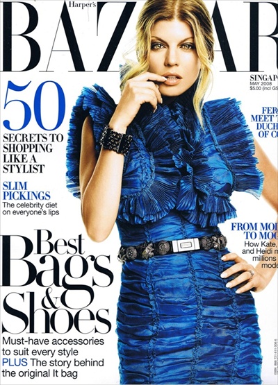  Fergie    Harper's Bazaar Singapore