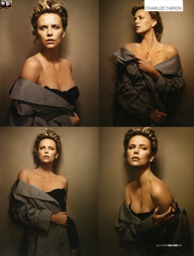   (Charlize Theron)   GQ  W Magazine