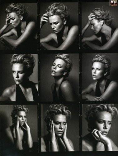   (Charlize Theron)   GQ  W Magazine