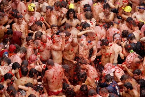    (La Tomatina)  