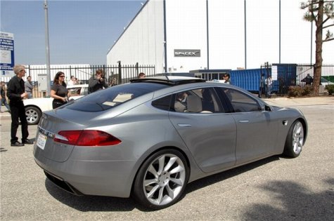 Tesla Model S Electric Sedan 