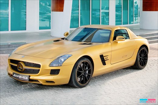 Mercedes-Benz SLS AMG Desert Gold